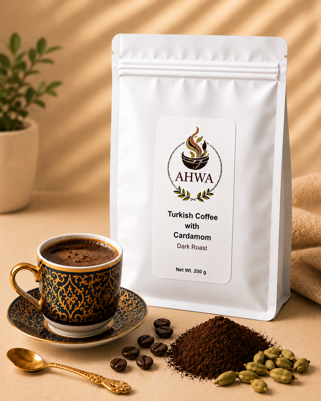 Turkish Coffee - Cardamom - Dark Roast